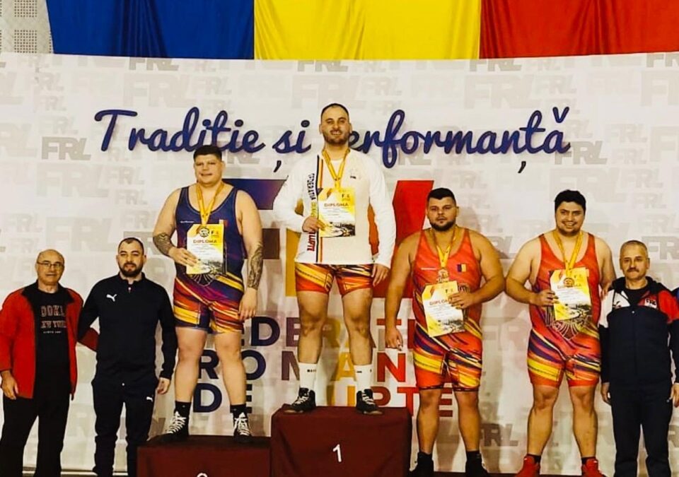 Aur, argint și bronz pentru luptătorii suceveni la Campionatul Național de seniori