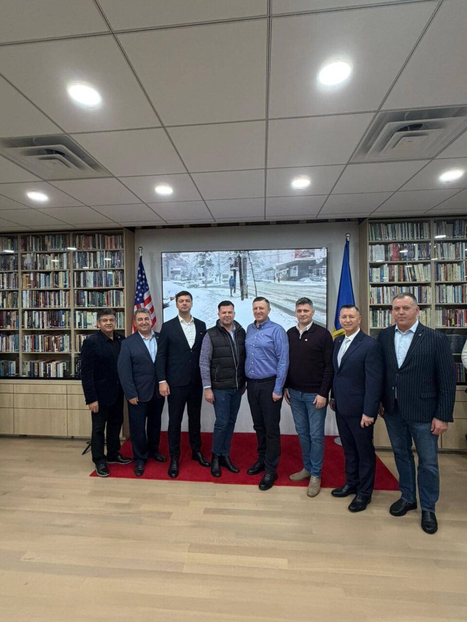 Delegația Sucevei, condusă de viceprimarul Daniel Ungurian, primită cu brațele deschise de reprezentanții comunităților românești din America