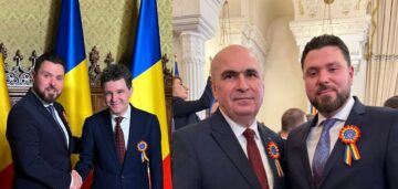 La invitația președintelui Nicușor Dan, primarul din Rădăuți, Bogdan Loghin, a participat la evenimentele organizate la București de Ziua Națională