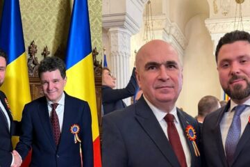 La invitația președintelui Nicușor Dan, primarul din Rădăuți, Bogdan Loghin, a participat la evenimentele organizate la București de Ziua Națională