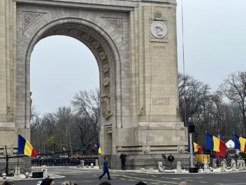 La invitația președintelui Nicușor Dan, primarul din Rădăuți, Bogdan Loghin, a participat la evenimentele organizate la București de Ziua Națională