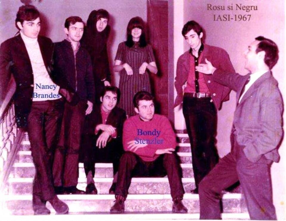muzicianul sucevean Bondy Stenzler, unul dintre membrii fondatori ai trupei Roșu și Negru