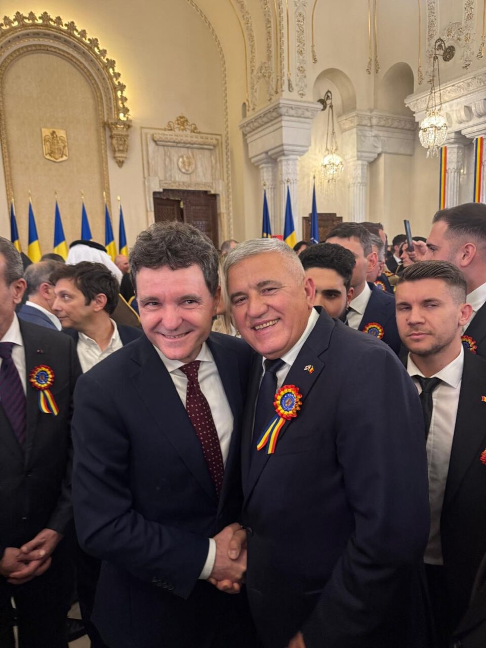 Dumitru Mihalescul a fost prezent la recepția de Ziua Națională a României la invitația președintelui Nicușor Dan