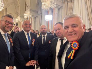 Vicepreședintele PNL Suceava, Dumitru Mihalescul, a făcut parte din delegația oficială a liberalilor la recepția organizată de președintele Nicușor Dan de Ziua Națională