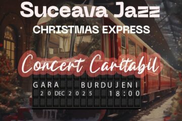 „Suceava Jazz Christmas Express”, concert caritabil pentru Dumitru-Rareș Tomache, la Sala de Bal a Gării Burdujeni „Suceava Jazz Christmas Express”, concert caritabil pentru Dumitru-Rareș Tomache, la Sala de Bal a Gării Burdujeni