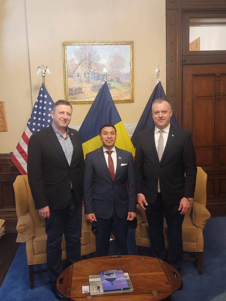 Vizită oficială în statul Indiana a viceprimarului Daniel Ungurian