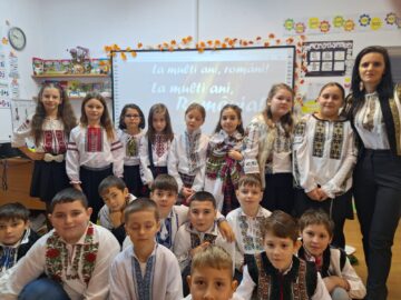 România în inima copiilor – activități dedicate Zilei Naționale la Liceul Teoretic „Iorgu Vârnav Liteanu” din Liteni