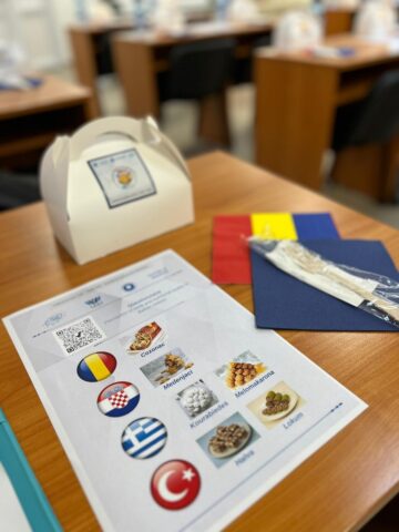 Elevi și profesori ai Colegiului Tehnic „Mihai Băcescu” și partenerii lor din Turcia, Grecia și Croația au învățat să mănânce dulciuri și să vorbească dulce