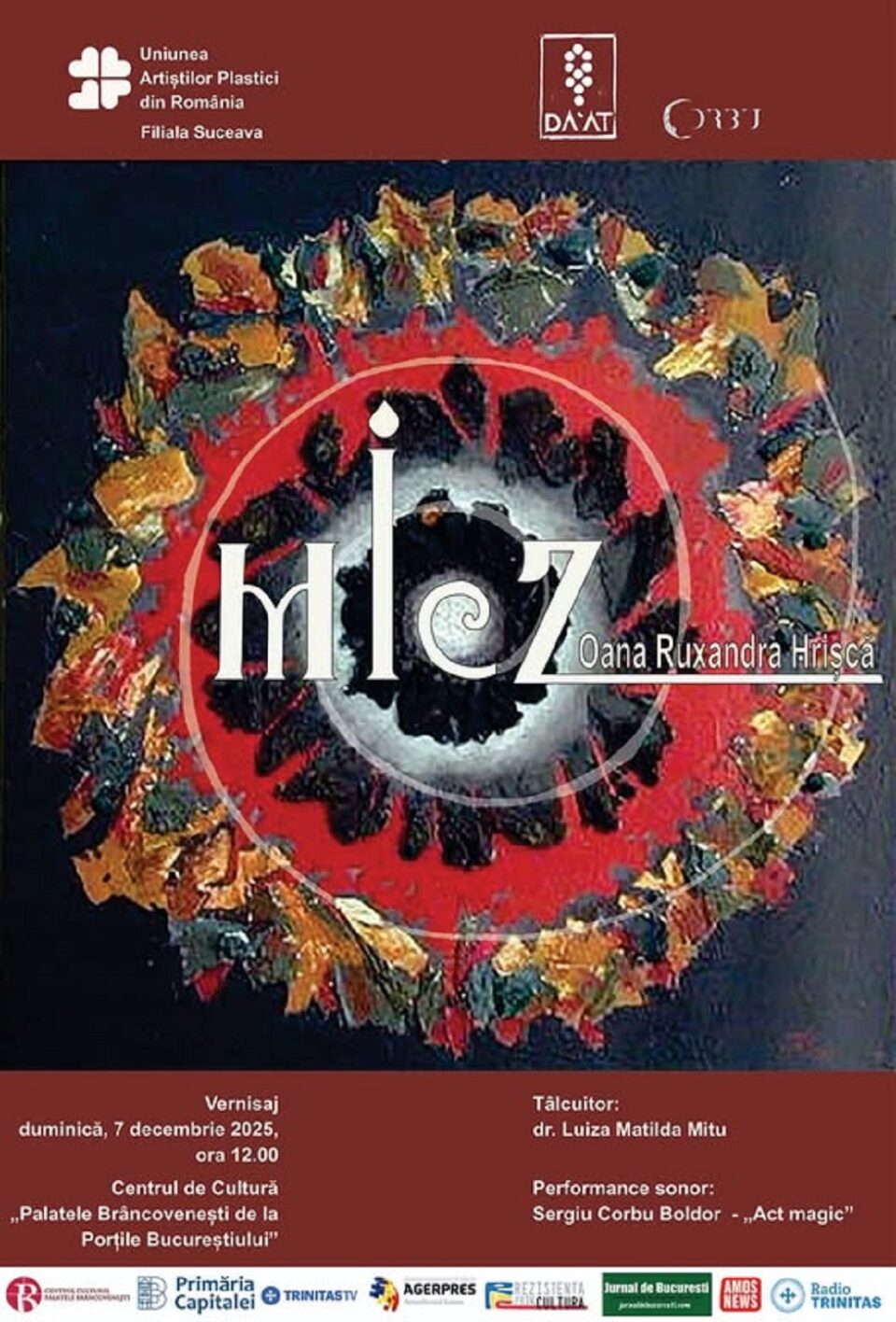 „Miez”, expoziție semnată de Oana Ruxandra Hrișcă, la București