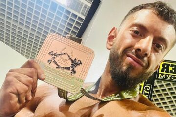 Suceveanul Andrei Cîmpan a urcat pe podiumul Campionatului Mondial de Culturism