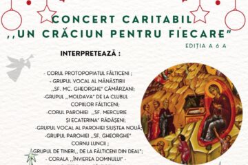 Concert caritabil „Un Crăciun pentru fiecare” – tradiție, colinde și solidaritate la Fălticeni