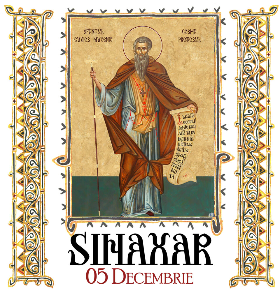 Sinaxar 05 decembrie 2025