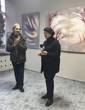 Camelia Sadovei: „Mesajul vizual propus de artistul Vladimir Tabac este unul asumat, profesionist și matur, destinat unui dialog cultural de ținută”