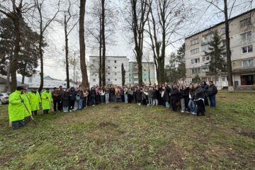 Fălticeniul devine mai verde: 400 de puieți plantați în cea mai amplă acțiune ecologică din ultimii ani
