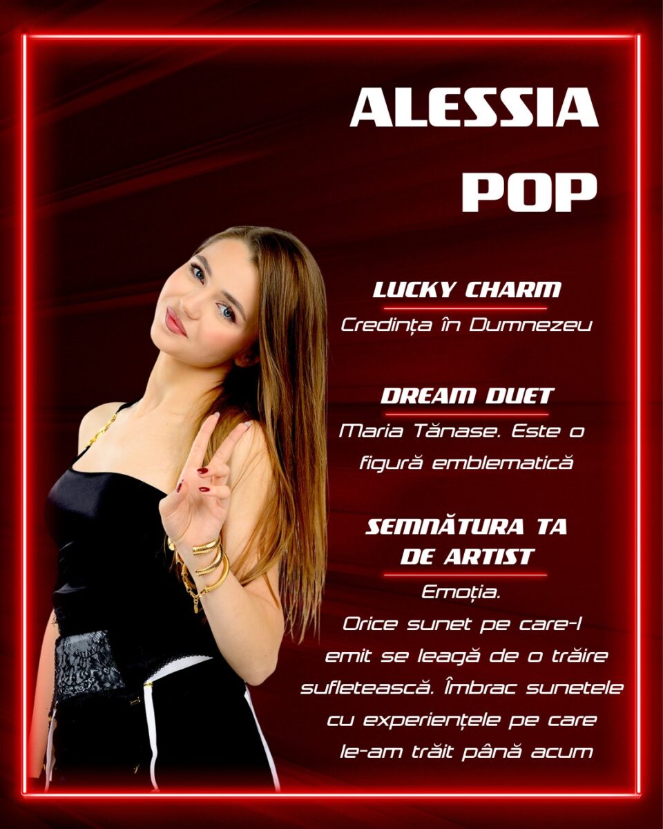 Suceveanca Alessia Pop, în primul live la Vocea României, în această seară. Voturile publicului o pot trimite în semifinală