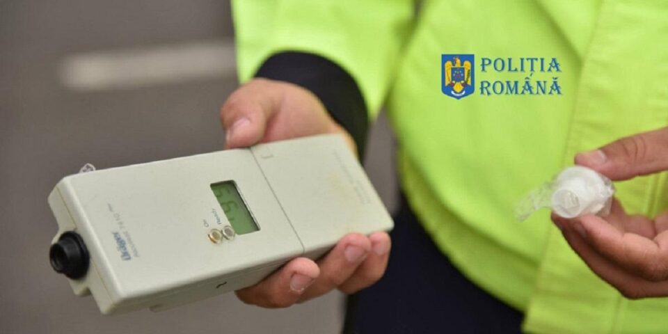 Șoferiță depistată băută după ce nu a acordat prioritate unor copii aflați pe trecerea de pietoni