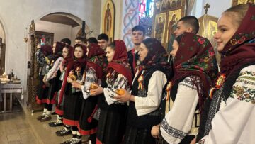 Colinde bucovinene pentru români din Germania din partea grupului “Ai lui Ștefan, noi oșteni” din Vicovu de Sus