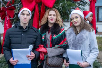 Deschiderea parcului „Brăduțul” din Moldovița, de Moș Nicolae