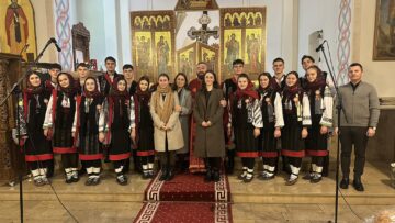 Colinde bucovinene pentru români din Germania din partea grupului “Ai lui Ștefan, noi oșteni” din Vicovu de Sus