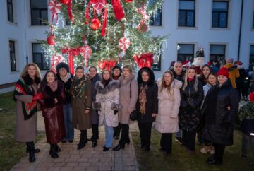 Deschiderea parcului „Brăduțul” din Moldovița, de Moș Nicolae