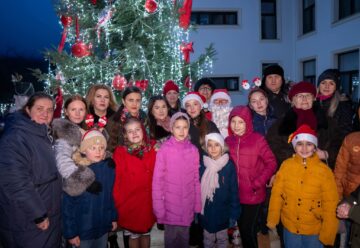 Deschiderea parcului „Brăduțul” din Moldovița, de Moș Nicolae