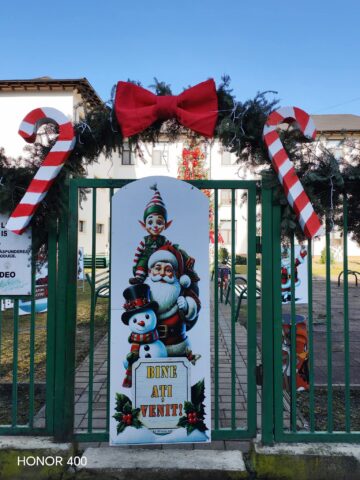 Deschiderea parcului „Brăduțul” din Moldovița, de Moș Nicolae