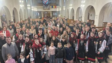 Colinde bucovinene pentru români din Germania din partea grupului “Ai lui Ștefan, noi oșteni” din Vicovu de Sus