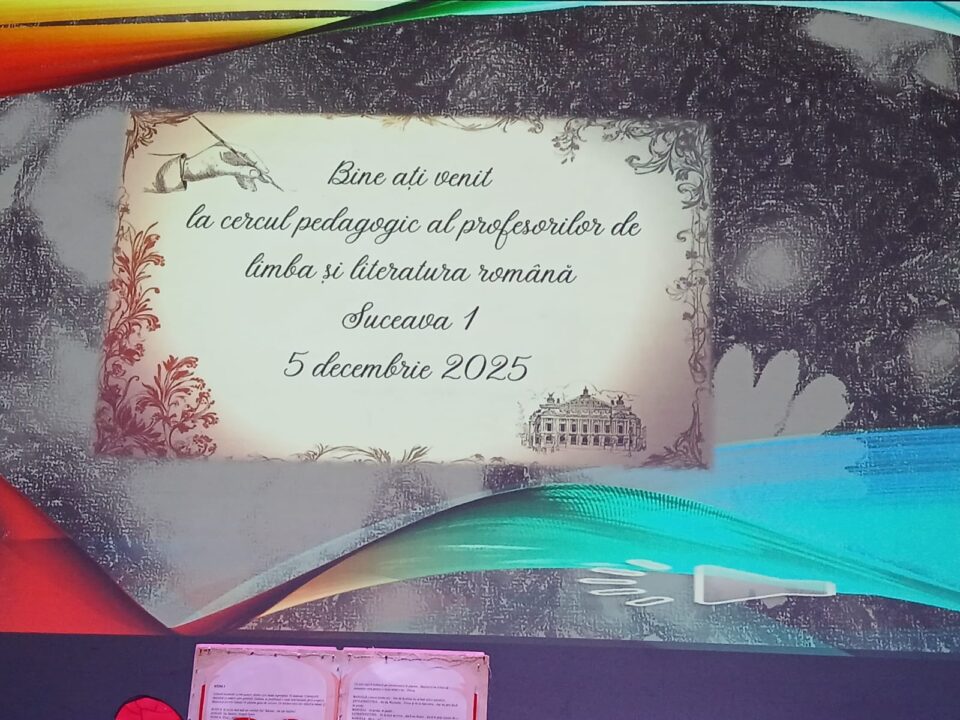 Cercul pedagogic al profesorilor de limba și literatura română