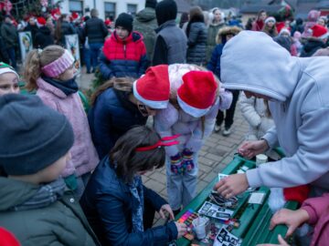Deschiderea parcului „Brăduțul” din Moldovița, de Moș Nicolae