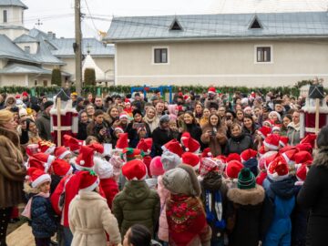 Deschiderea parcului „Brăduțul” din Moldovița, de Moș Nicolae