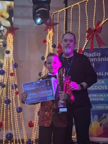 Trofeul „Mini Junior”, câștigat de elevul Alexandru Dumitriu de la Colegiu de Artă Suceava