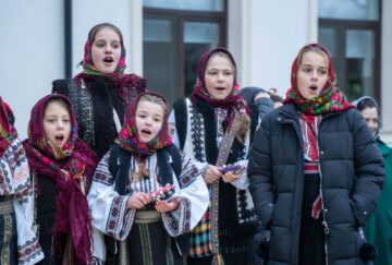 Deschiderea parcului „Brăduțul” din Moldovița, de Moș Nicolae