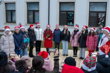 Deschiderea parcului „Brăduțul” din Moldovița, de Moș Nicolae