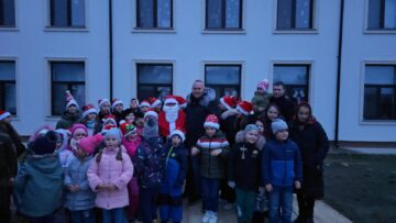 Deschiderea parcului „Brăduțul” din Moldovița, de Moș Nicolae