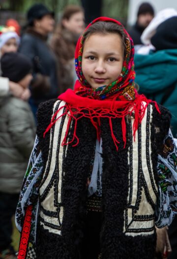 Deschiderea parcului „Brăduțul” din Moldovița, de Moș Nicolae