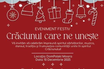 „Crăciunul care ne unește”, ediția a III-a, proiect educațional organizat la Dom Polski Moara „Crăciunul care ne unește”, ediția a III-a, proiect educațional organizat la Dom Polski Moara