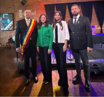 Înfrățirea dintre Suceava și Lansing, capitala Statului Michigan, semnată în SUA, de viceprimarul Daniel Ungurian