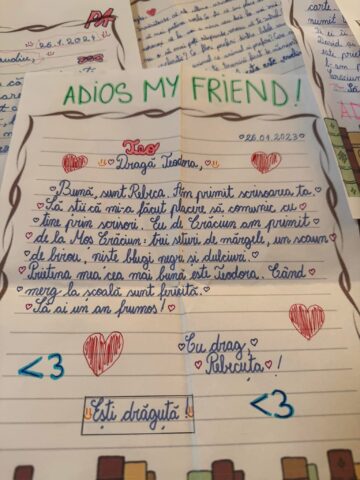 „Rețeaua Prieteniei” – Scrisori care unesc copiii din România, la Liceul Teoretic „Iorgu Vârnav Liteanu” din Liteni