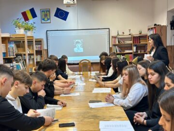 Omagiu lui Nicolae Labiș, la Liceul Teoretic „Iorgu Vârnav Liteanu” din Liteni: Literatura care unește generații