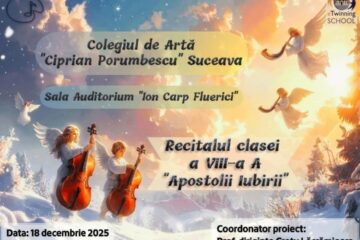 Concertul „Apostolii Iubirii”, ediția a IV-a, la Colegiul de Artă Suceava