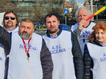 Sindicaliști din educație au protestat la București și au cerut demisia ministrului Daniel David