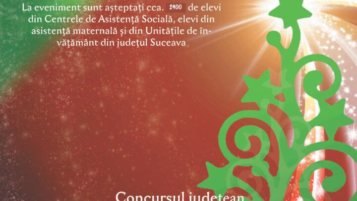 Concursul județean „Colind de Crăciun”, ediția a XIII-a, la Centrul Multifuncțional „Arta” din cartierul Ițcani