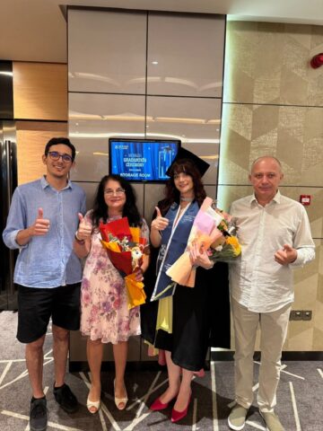 Performanță la celălalt capăt al lumii: o suceveancă este șefă de promoție la masterat în Malaezia