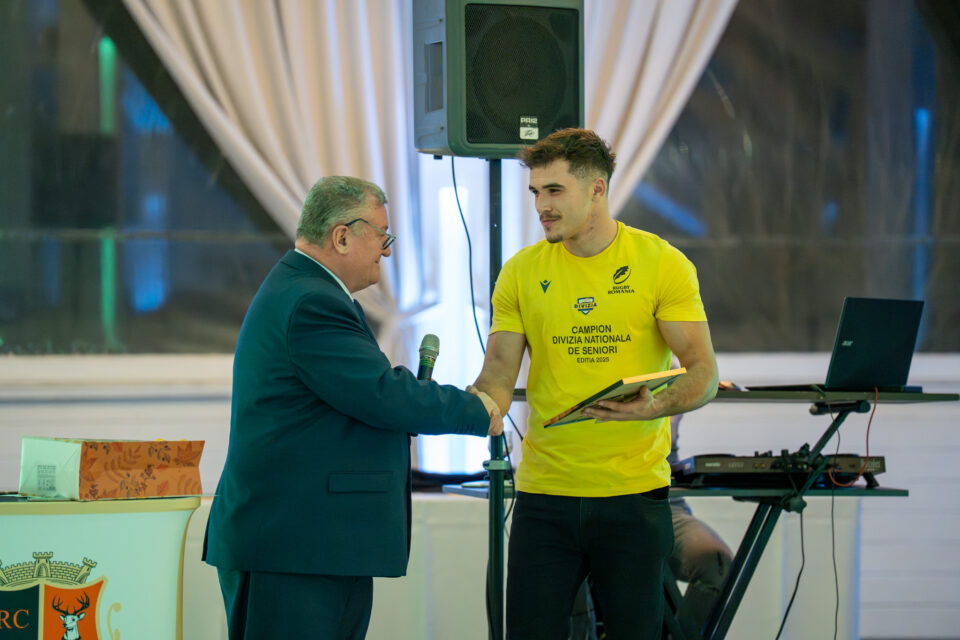 Campionii de la rugby, felicitați în cadrul unei gale care, se speră, va fi punctul de plecare spre Liga Națională