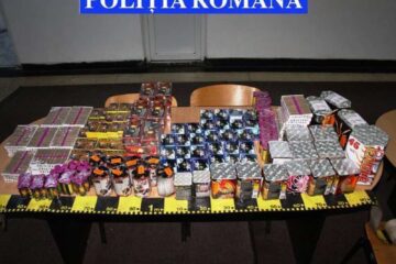 Mii de produse pirotehnice, ridicate din magazinul din Marginea al unui chinez