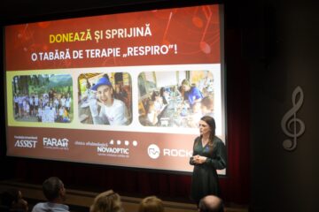 Auditoriumul Colegiului de Artă Suceava, modernizat cu o investiție de 180.000  de euro, de Fundația Umanitară ASSIST și donatori