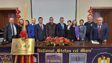 Clasă Confucius inaugurată la Colegiul ”Ștefan cel Mare”. Limba și cultura chineză, mai aproape de elevi