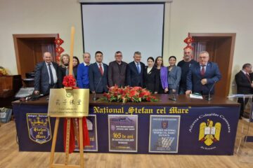 Clasă Confucius inaugurată la Colegiul ”Ștefan cel Mare”. Limba și cultura chineză, mai aproape de elevi