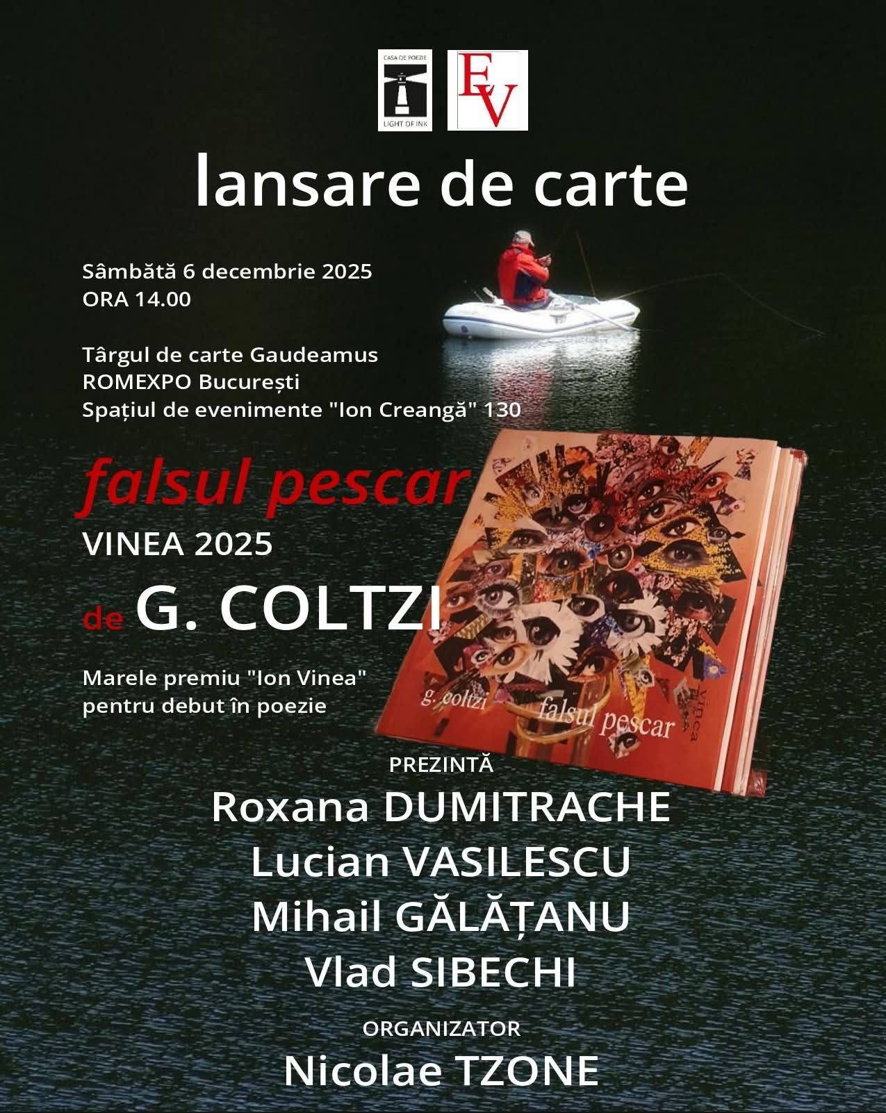 Două volume noi, semnate de membrii Casei de Poezie Light of Ink, lansate la Târgul de carte Gaudeamus