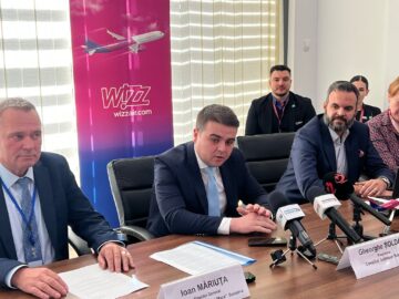 Baza Wizz Air de la Suceava s-a redeschis astăzi și sunt operate zboruri către 7 noi destinații externe